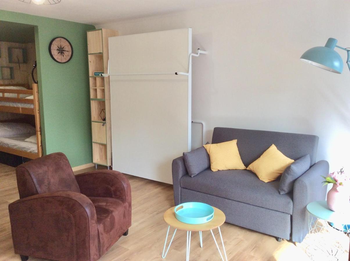 Les Obiones, Vue Laterale Mer, Fort Mahon Plage, Magnifique Studio Cabine 4P, Avec Balcon , Parking Prive Gratuit, Wifi, Classe 2 Etoiles, Exposition Plein Sud En Baie De Somme Bagian luar foto