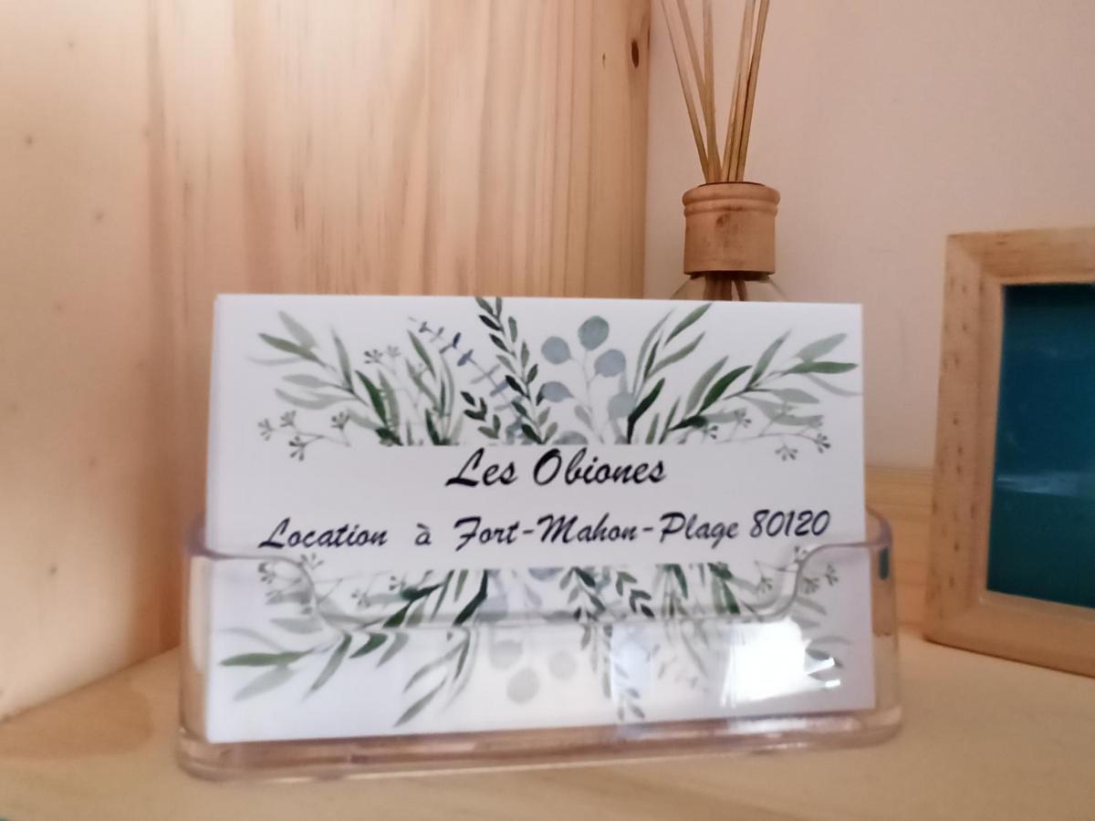 Les Obiones, Vue Laterale Mer, Fort Mahon Plage, Magnifique Studio Cabine 4P, Avec Balcon , Parking Prive Gratuit, Wifi, Classe 2 Etoiles, Exposition Plein Sud En Baie De Somme Bagian luar foto